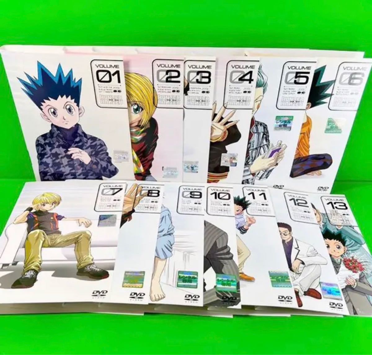 HUNTER×HUNTER ハンター ハンター 1999年版 レンタル落ち 全13巻セット