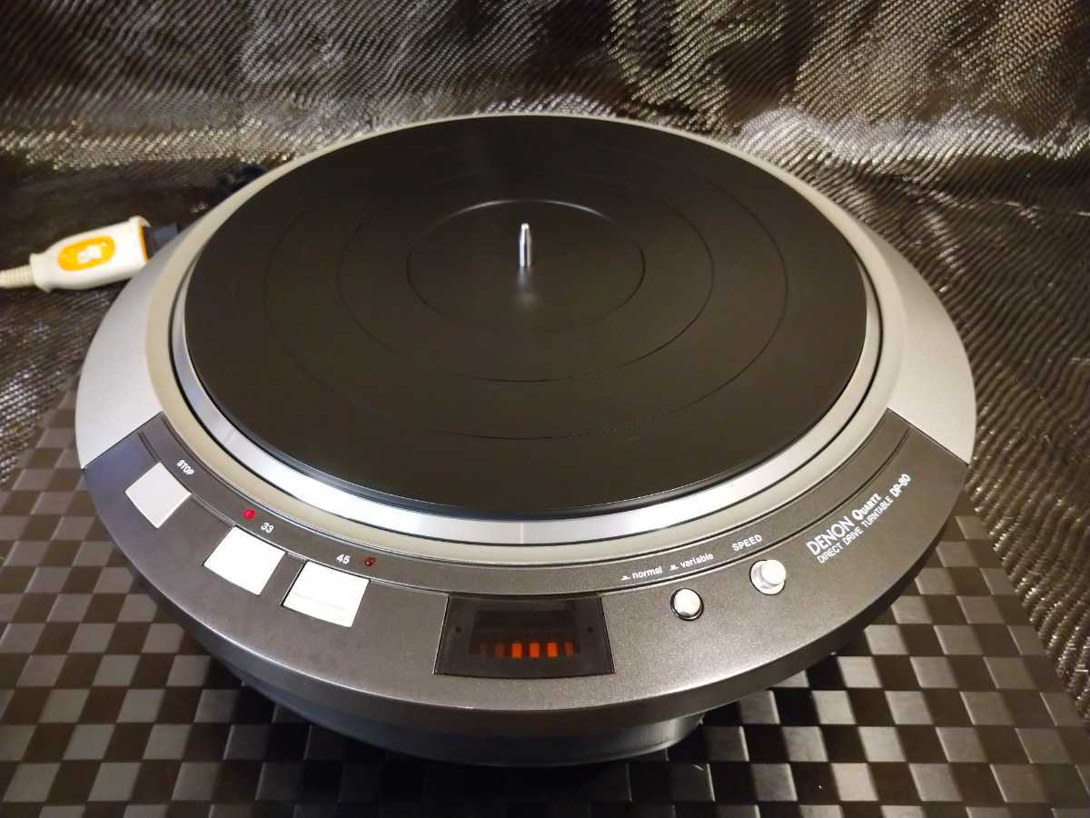 DENONレコードプレーヤー メンテ済み動作品-