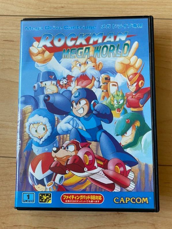 ロックマンメガワールド 美品 メガドライブ セガ SEGA | bioimune.com.br