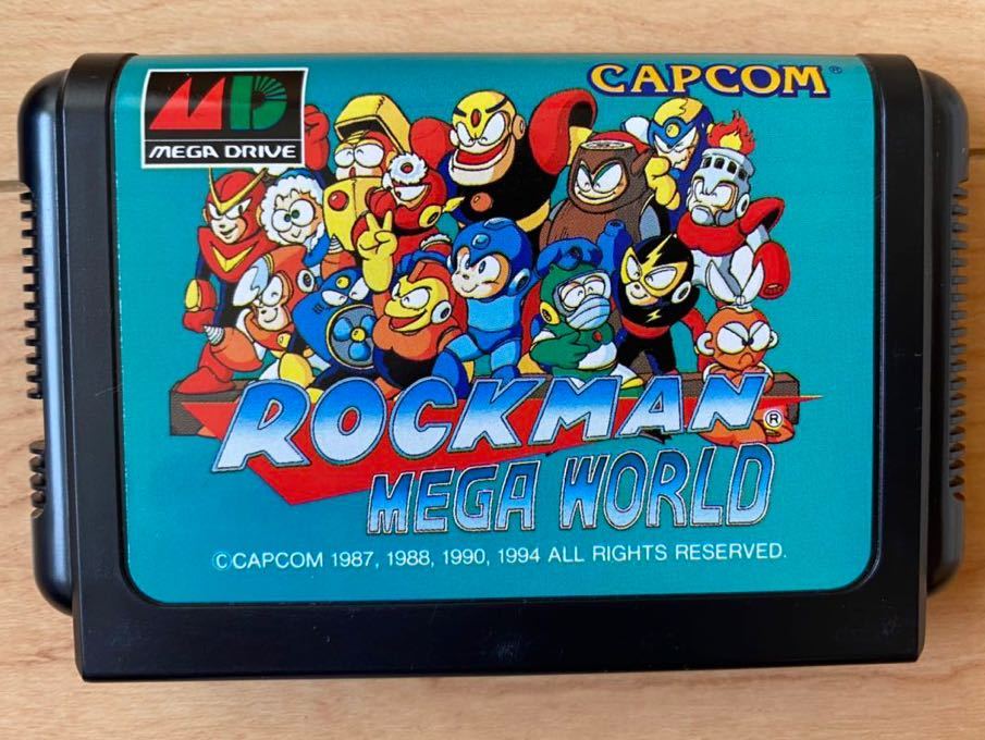 ロックマンメガワールド 美品 メガドライブ セガ SEGA | www