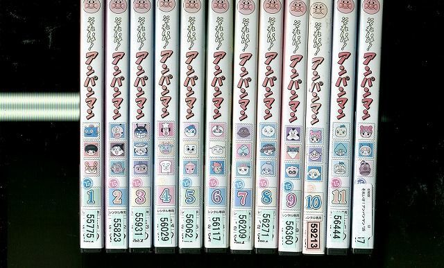 DVD それいけ!アンパンマン '15 全12巻 レンタル落ち WW00338 - www 