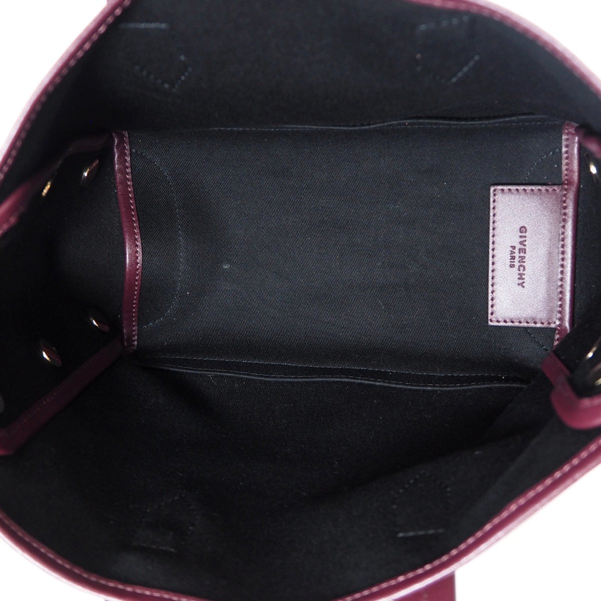 GIVENCHY ジバンシィ ミニ ボンドショッパー キャンバス レザー 2WAY