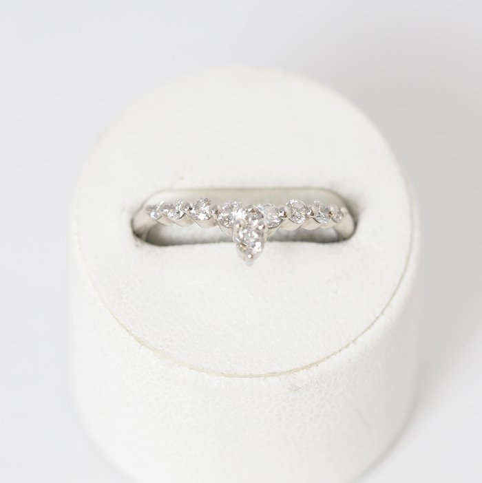 ヴァンドーム青山 Pt950 0.36ct ダイヤモンド リング www