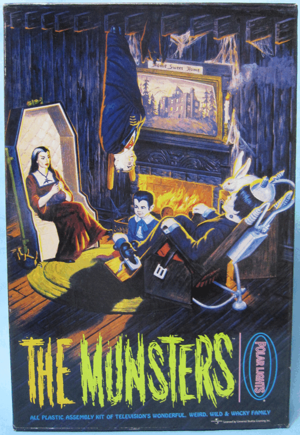 ポーラライツ『THE　MUNSTERS』ザ・モンスターズ　　　旧オーロラ社の復刻モデル
