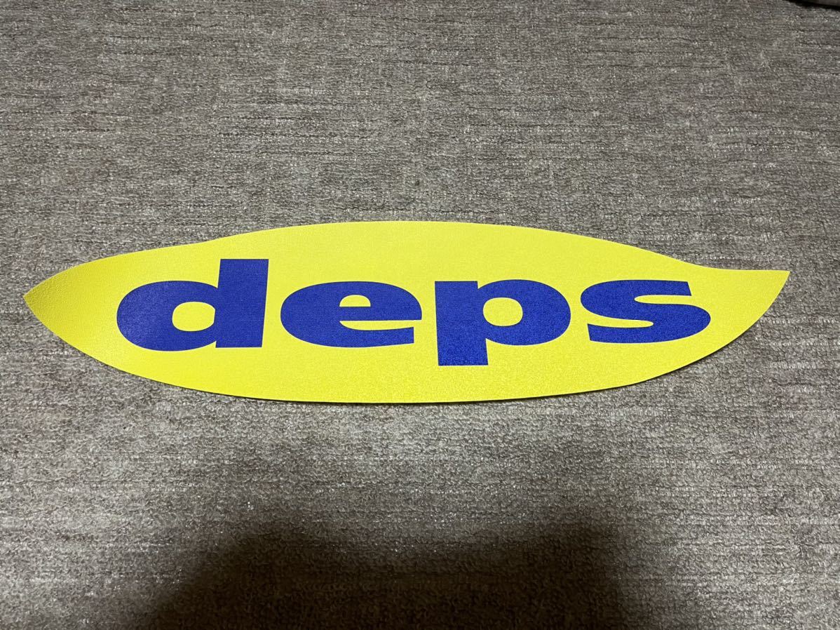 deps デプス ボート デッキ ステッカー depsロゴ 600mm 改良品 新品未使用品_画像1