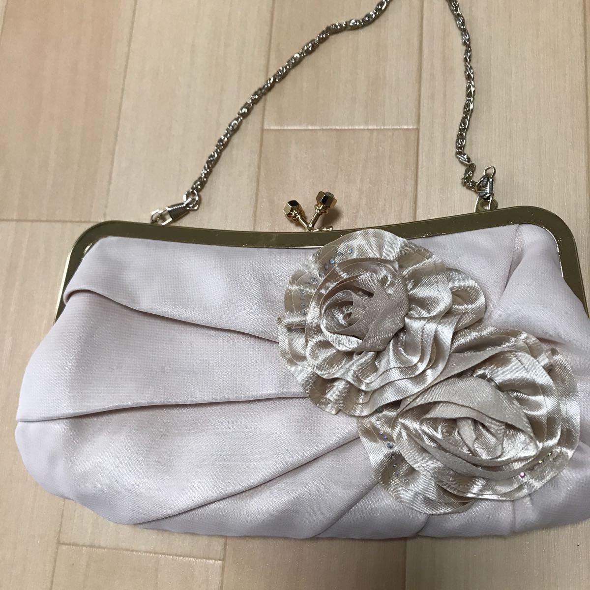  beautiful goods party bag wedding dress . bag clutch bag handbag soup 2way lady's .