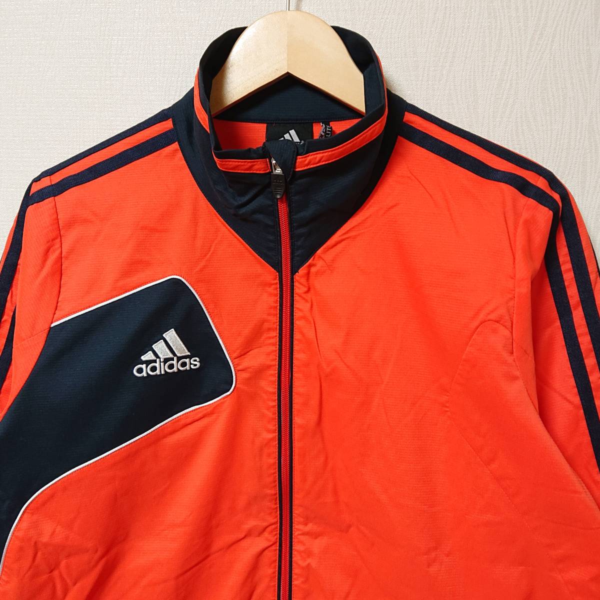 魅了 adidas アディダス サッカー日本代表 ジャケット ウェア オレンジ