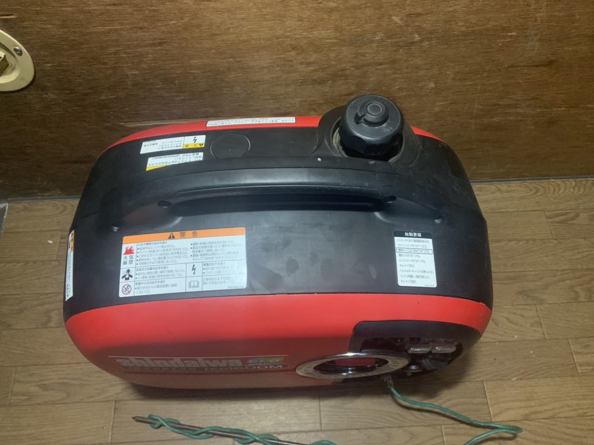 中古 やまびこ産業機械 新ダイワ インバータ発電機IEG1600M 中古 やまびこ産業機械 新ダイワ インバータ発電機IEG1600M