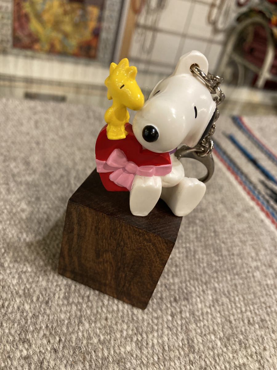 USAビンテージSNOOPYスヌーピーナッツLOVEハートキーホルダーアメリ