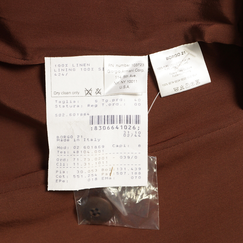 新品223 200円【GIORGIO ARMANI】最高峰クラシコライン美しい艶と