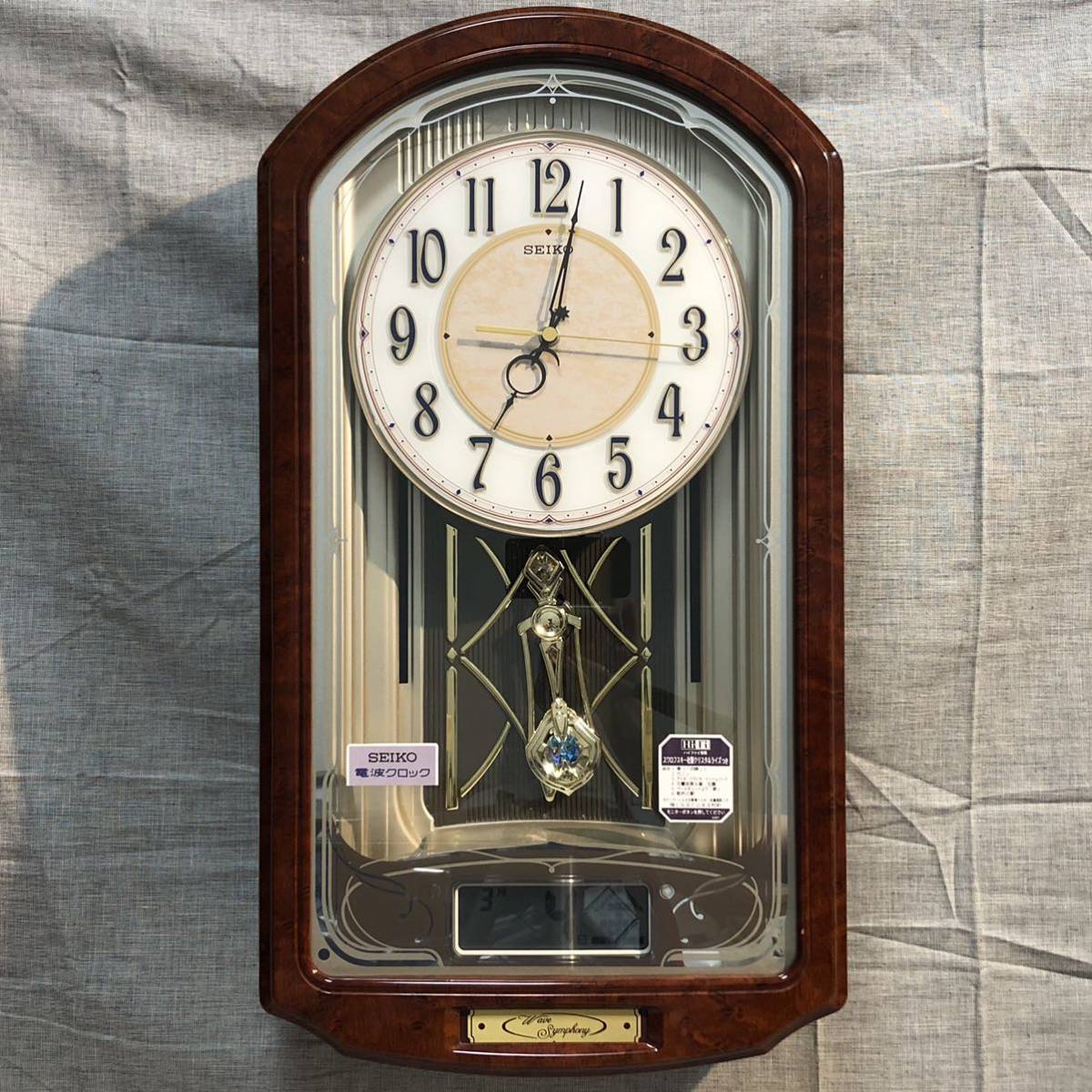 Yahoo!オークション - 貴重・動作品 SEIKO からくり時計 RE556H