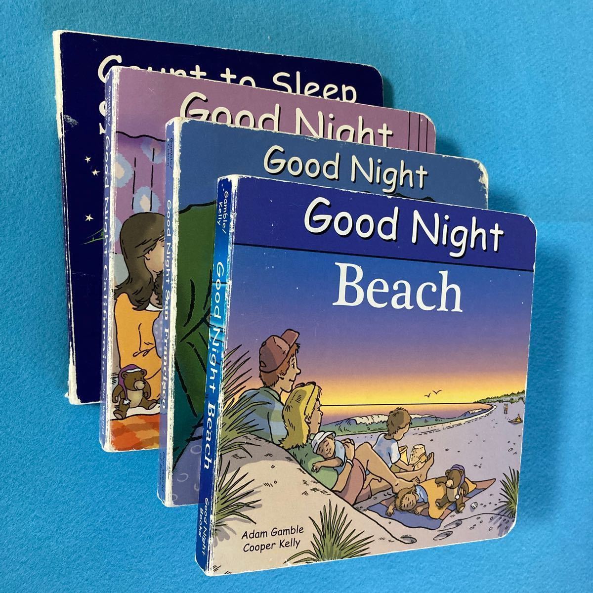英語絵本 Good Nightシリーズ Adam Gamble、Curious George 、ボードブック 6冊セット