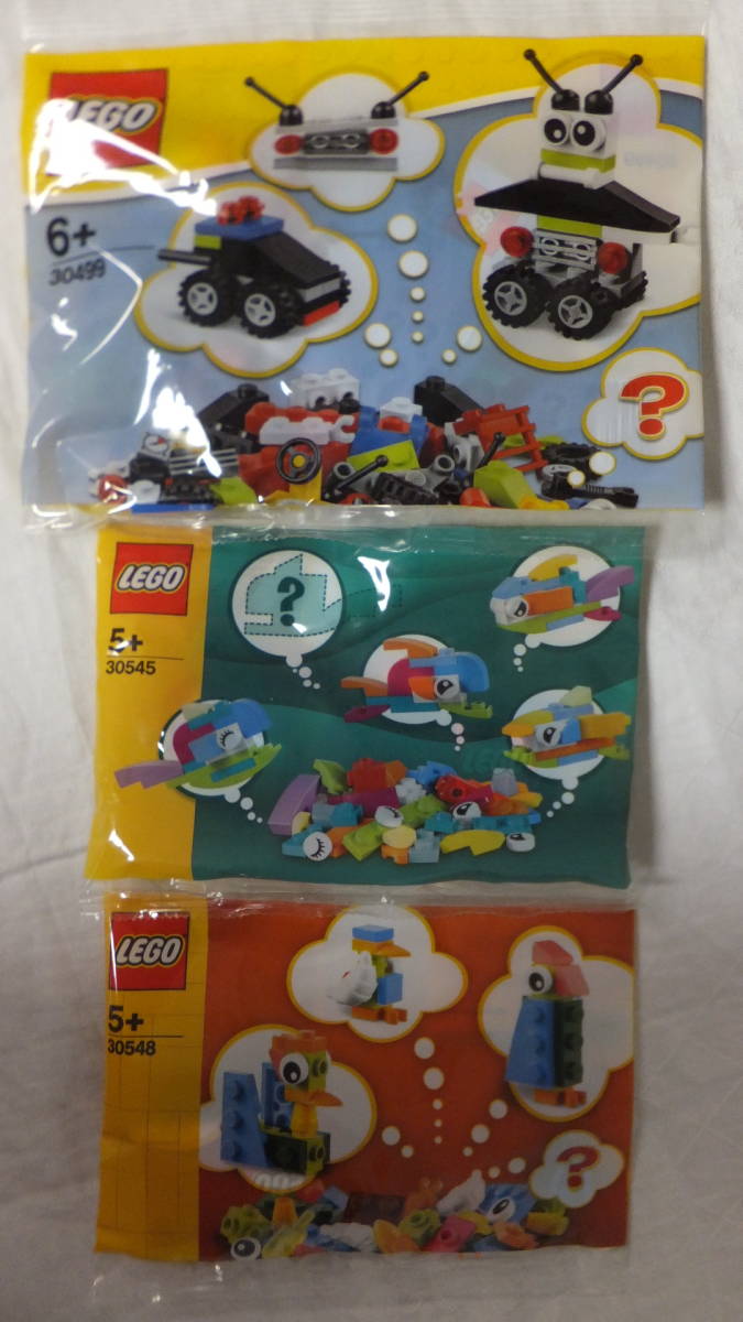 新品・未開封　Lego レゴ　Free Builds　フリービルド　魚、鳥、ロボット、車、ラジオ　 色々自由制作! ポリバッグ/ポリ袋　プロモ　海外発_画像2