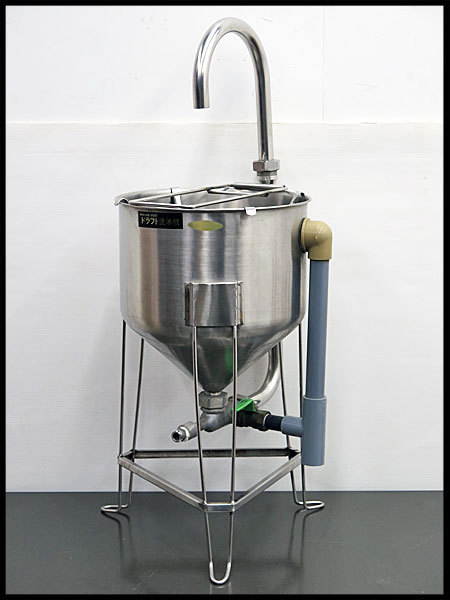 △SUGIKO/スギコ 水圧式 ドラフト洗米機 RWO-28型 洗米能力7kg(5升) △SUGIKO/スギコ 水圧式 ドラフト洗米機 RWO-28型 洗米能力7kg(5升)