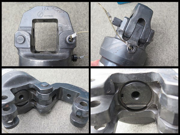 △○泉精器/IZUMI 圧着ヘッド 12号A 油圧ヘッド分離式工具/油圧 △○泉精器/IZUMI 圧着ヘッド 12号A 油圧ヘッド分離式工具/油圧