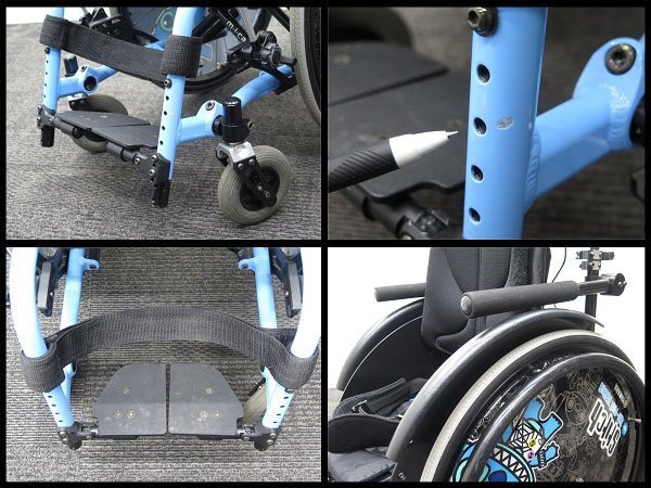 OXエンジニアリング miniNEO/ミニネオ 自走式車椅子 介助兼用 児童用