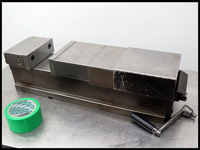 □○油圧(?)バイス 口金幅 150mm/ロックタイトバイス?/フライス □○油圧(?)バイス 口金幅 150mm/ロックタイトバイス?/フライス