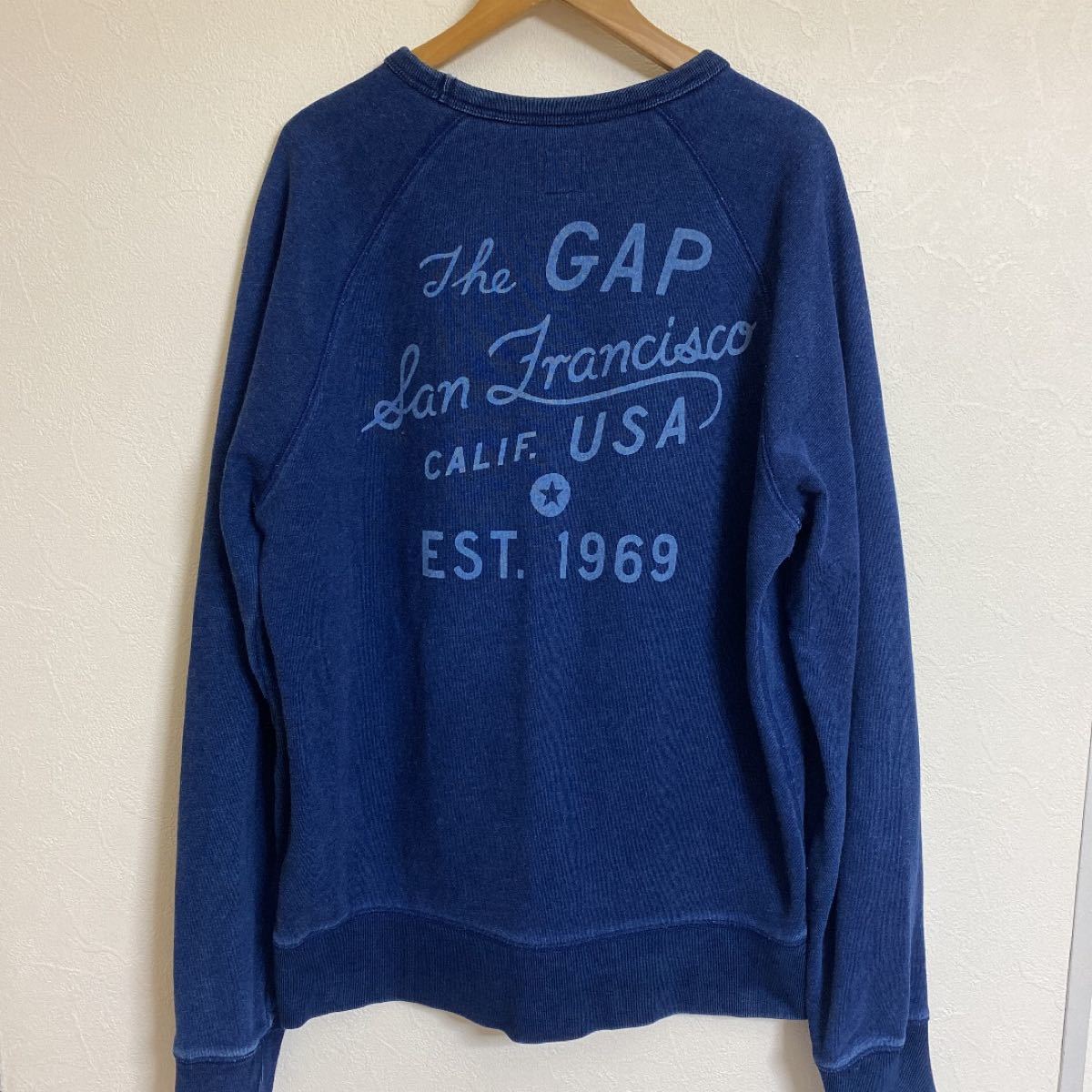 OLD GAP ギャップ 90's 白タグ インディゴ スウェット OLD GAP ギャップ 90's 白タグ インディゴ スウェット