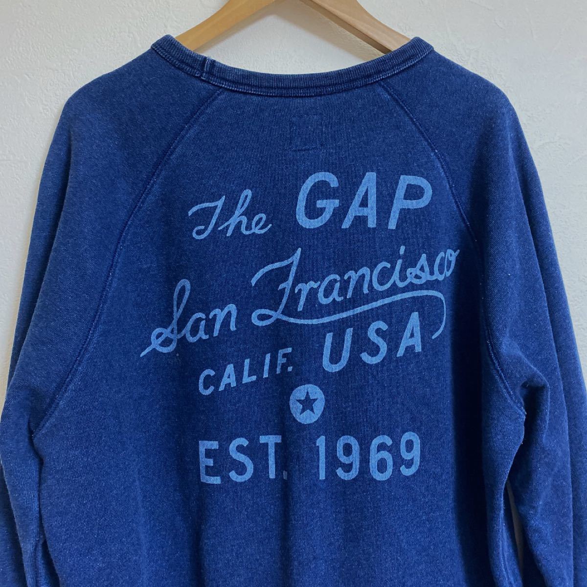 OLD GAP ギャップ 90's 白タグ インディゴ スウェット OLD GAP ギャップ 90's 白タグ インディゴ スウェット