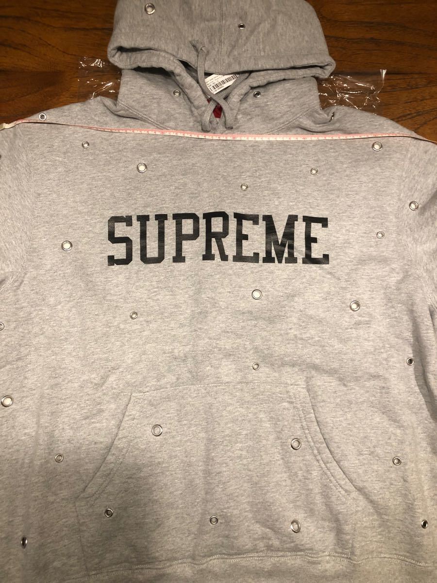Supreme/シュプリーム Eyelet Hooded Sweatshirt Lサイズ | contifarma.pe