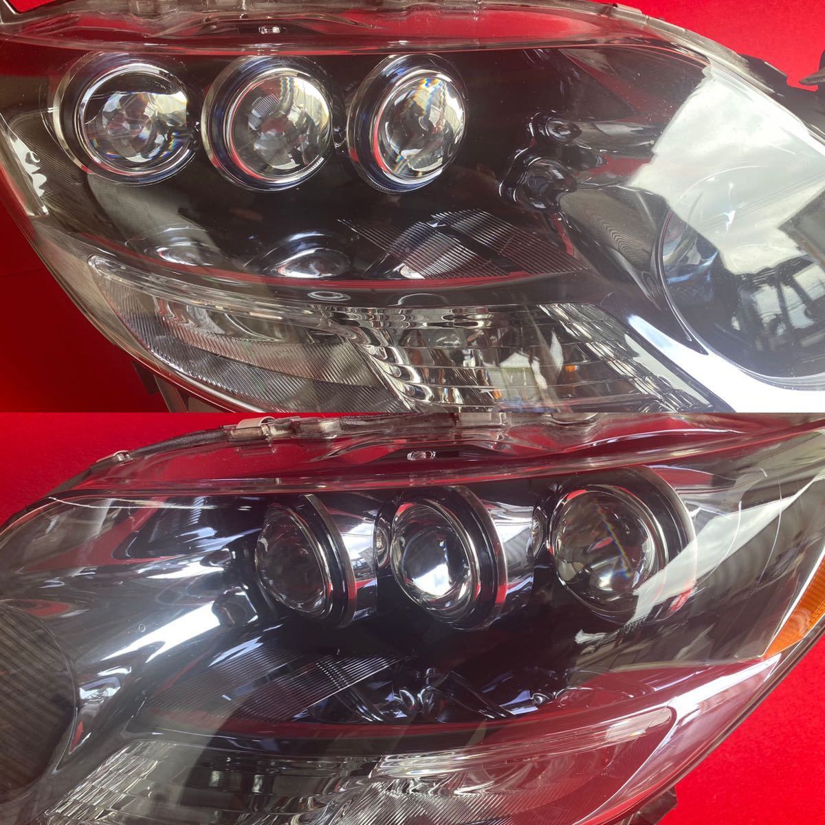 LEXUS LS600h 前期 純正 LED ヘッドライト LS600 LS600h LS460 UVF45 UVF46 レクサス KOITO TOYOTA 85967-50030ヘッドライト 左右 セット_画像5