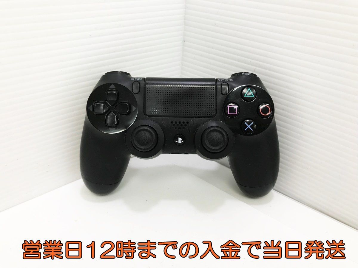1円 PS4 純正ワイヤレスコントローラー DUALSHOCK 4 ジェット ブラック 