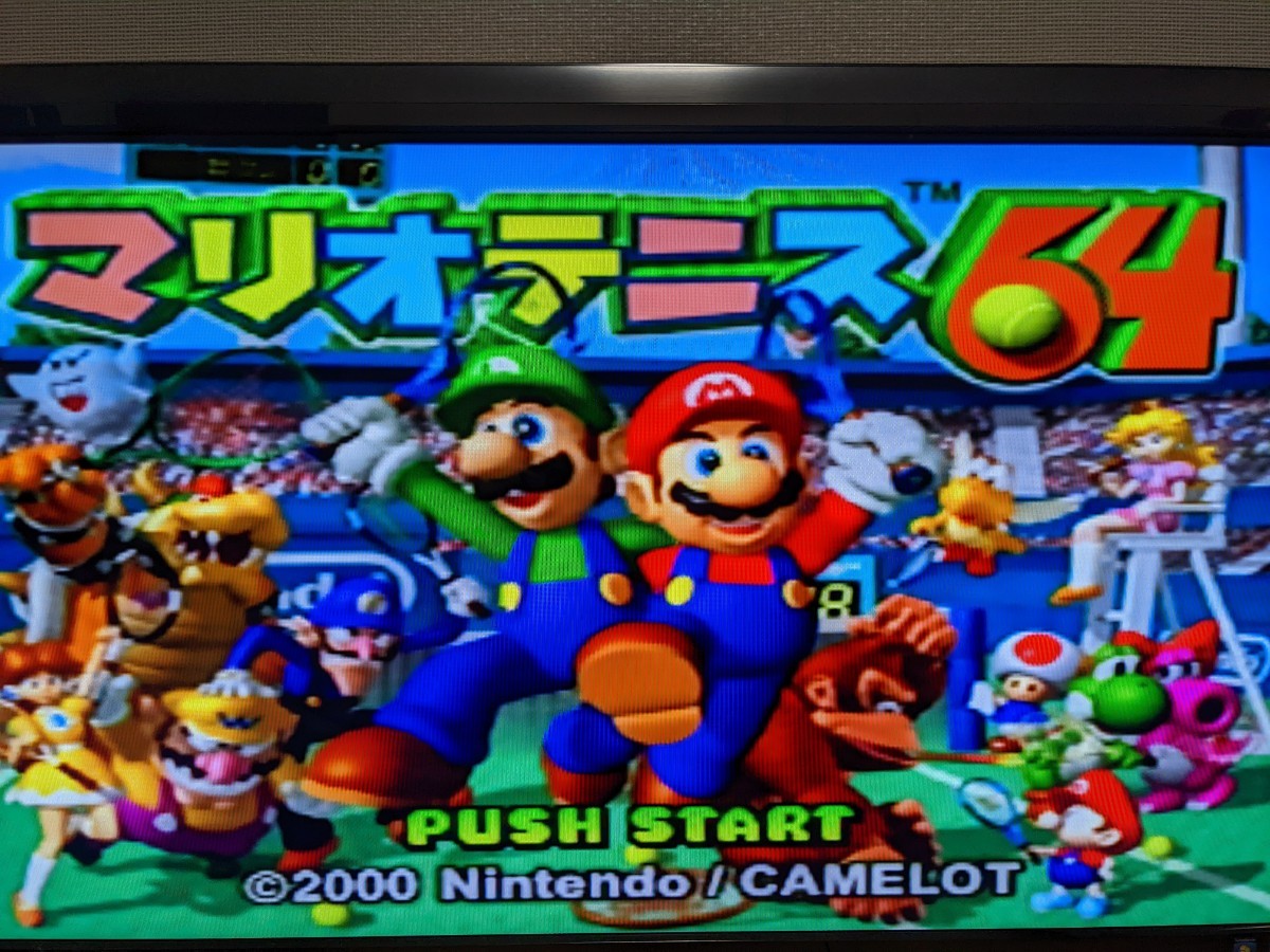 【ニンテンドー64ソフト】マリオテニス64