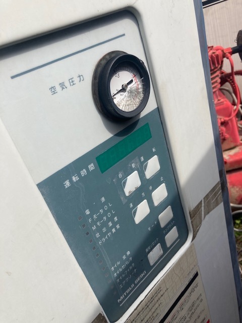 MITSUI SEIKI Z116AS コンプレッサー 福岡県小郡市から MITSUI SEIKI Z116AS コンプレッサー 福岡県小郡市から