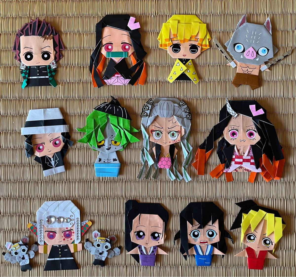 Paypayフリマ 鬼滅の刃キャラクター折り紙 遊郭編セット 体 Paypayフリマ 鬼滅の刃キャラクター折り紙 遊郭編セット 体