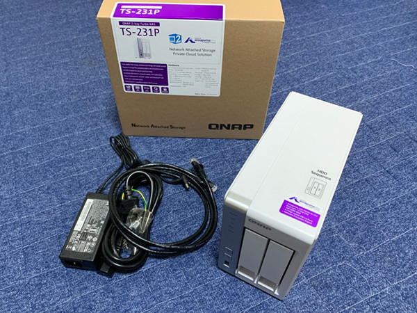 美品 動作確認済み】QNAP TS-231P NAS 2ベイ | www.crf.org.br