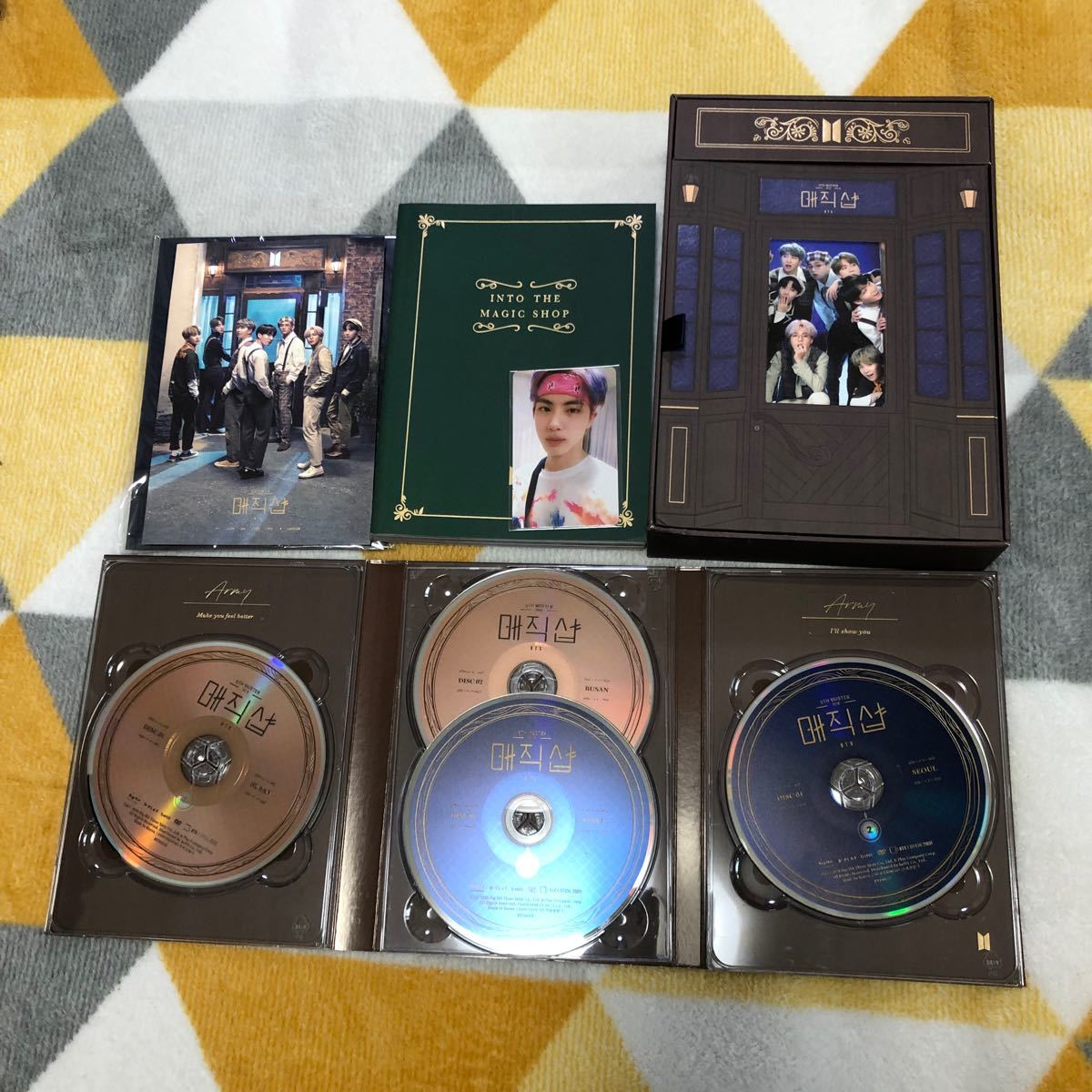 ウクライナ緊迫で BTS 5th JIN 釜山　公演　DVD shop magic MUSTER K-POP/アジア