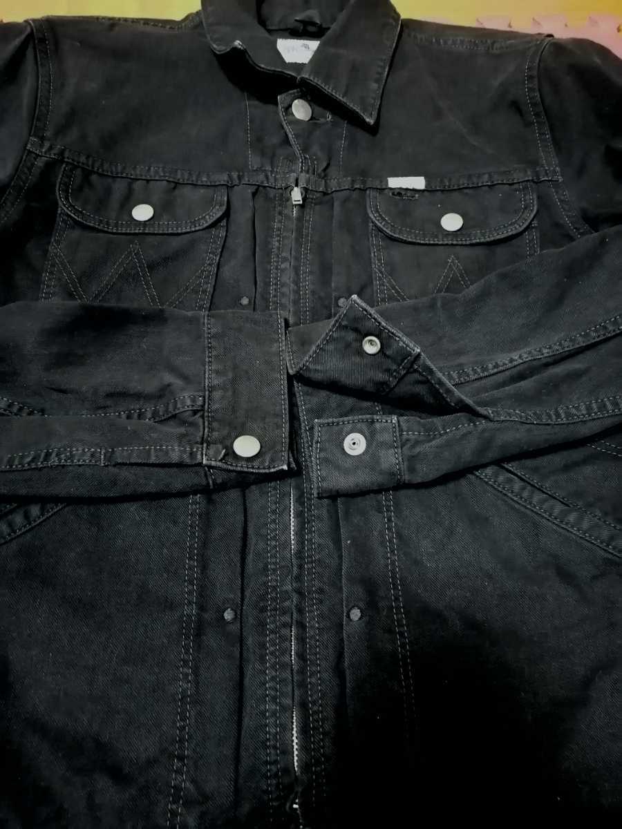 Wrangler 24MJZ復刻 Lサイズ 黒 デニムJKT W9564 ラングラー g Wrangler 24MJZ復刻 Lサイズ 黒 デニムJKT W9564 ラングラー g