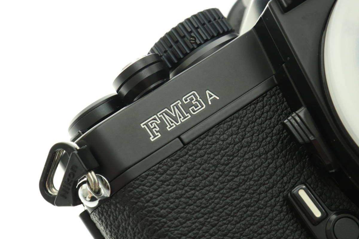 VMPD4-24-26 Nikon ニコン 一眼レフ フィルムカメラ FM3A ボディ ブラック セミソフトケース付き 動作未確認 ジャンク_画像6