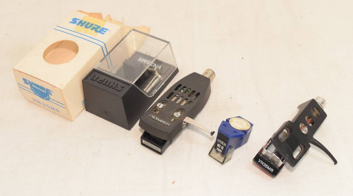 E☆ortofon オルトフォン MC10 super SHURE VN35MR V15TYPE Ⅲ など MC