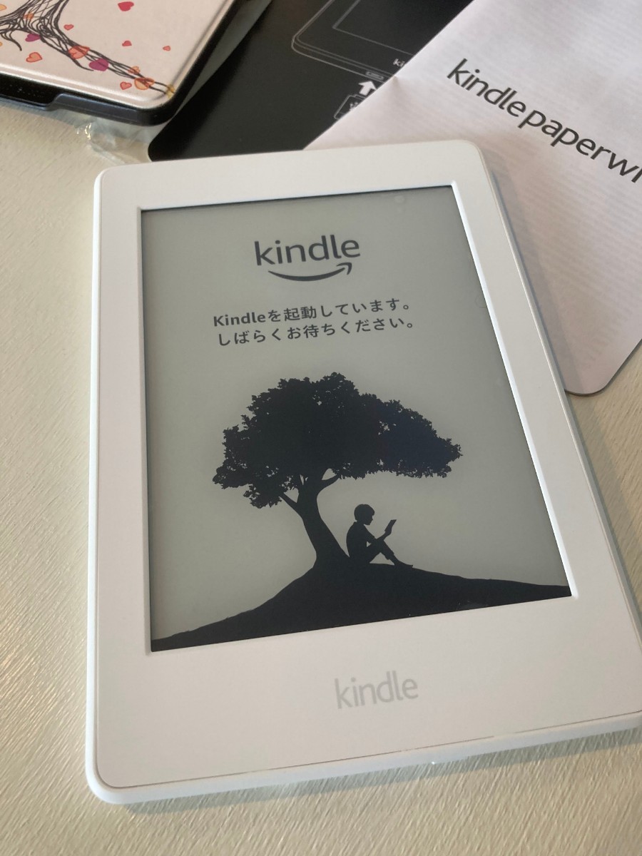 Kindle Paperwhite電子書籍リーダー(第7世代)、Wi-Fi 、4GB、ホワイト、カバーおまけ