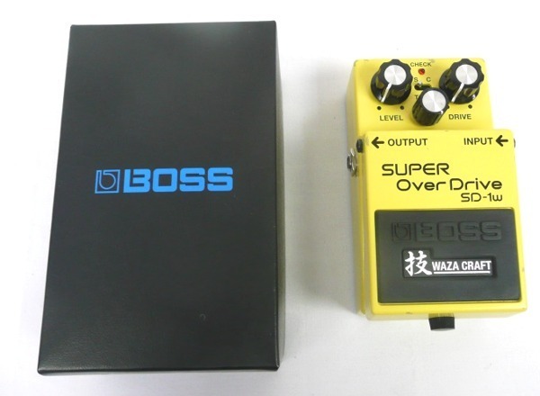 BOSS ボス SD-1W SUPER OverDrive オーバードライブ エフェクター 技