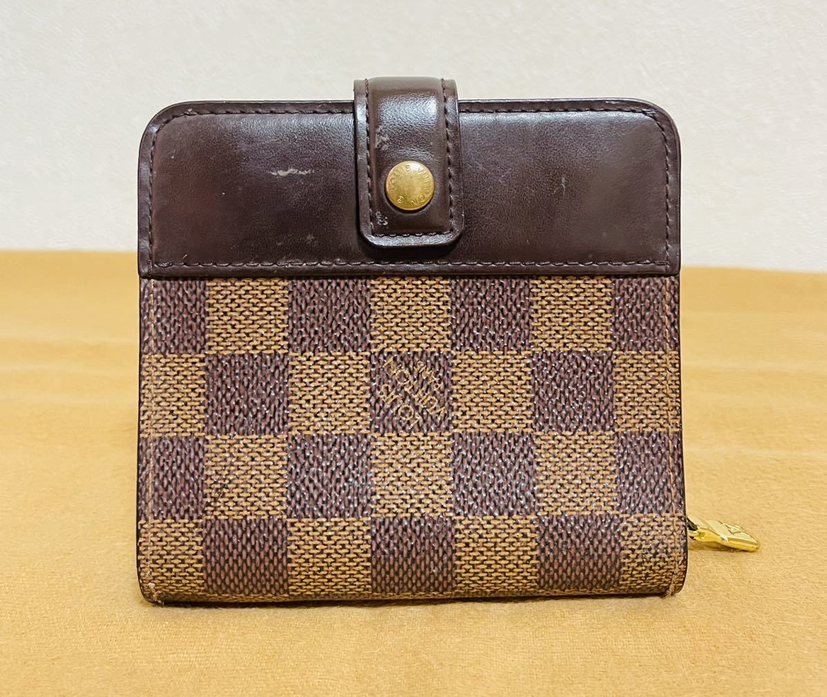 93%以上節約 ルイヴィトン モノグラム コンパクトジップ 二つ折り財布