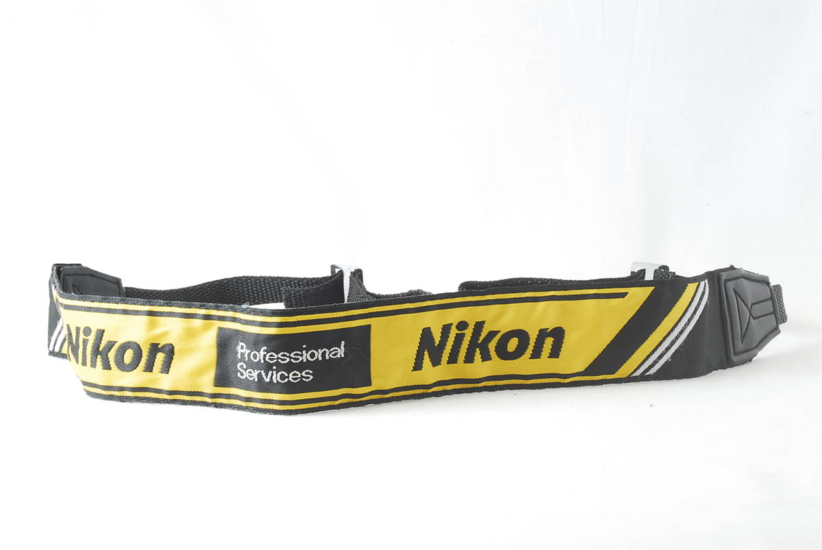 ☆ニコン プロストラップ Nikon Professional Services レンズ用 2代目 