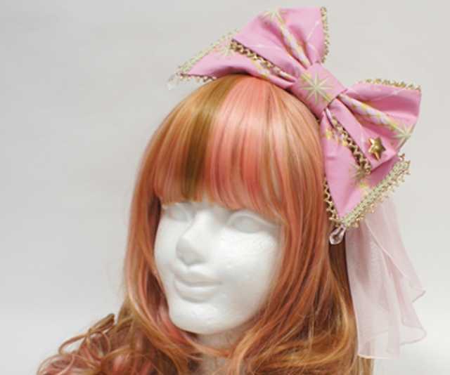 未使用 Angelic Pretty crystal Dream carnival セット ジャンパースカート オーバーニー カチューシャ ピンク アンジェリックプリティ_画像2