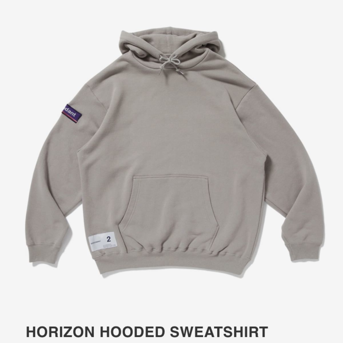 DESCENDANT HORIZON HOODED SWEATSHIRT GRAY サイズ3 ccorca.org