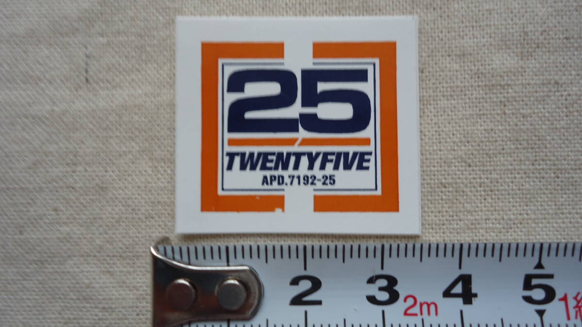 TWENTYFIVE Sticker %off トゥエンティファイブ ステッカー レターパックライト おてがる配送ゆうパケット 匿名配送 d_画像1