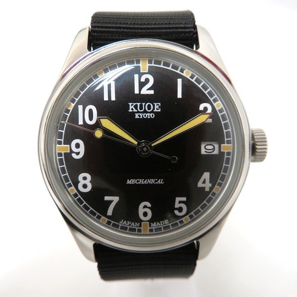 ファッションなデザイン オールドスミス KUOE 90-002 メンズ☆0301 腕時計 時計 自動巻 3針（時、分、秒）