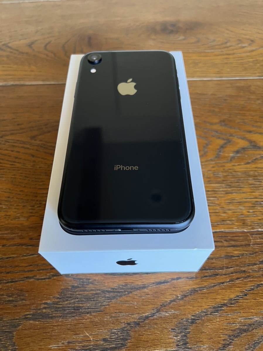 iPhone XR Black 64 GB SIMフリー - スマートフォン本体