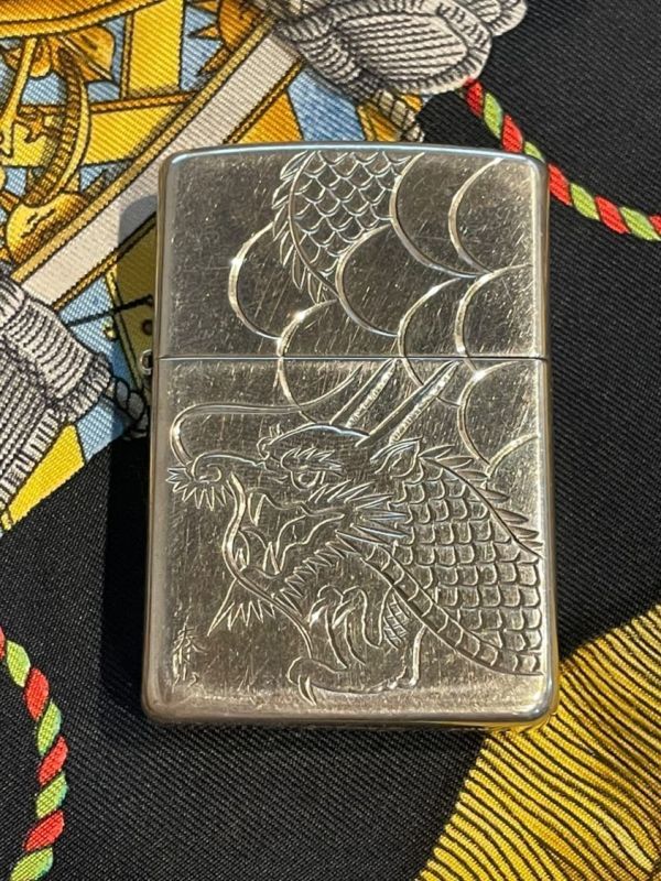 在庫僅少】【在庫僅少】ジッポ Zippo スターリングシルバー 春山 雑貨