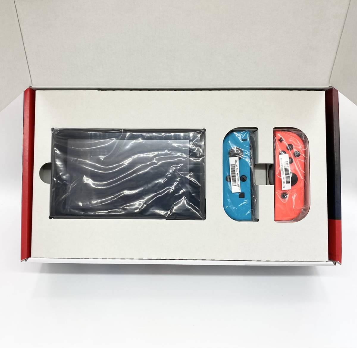 ■【美品】 任天堂 ニンテンドー SWITCH スイッチ HAD-S-KABAA ネオンブルー ネオンレッド 2021年 2月購入_画像3