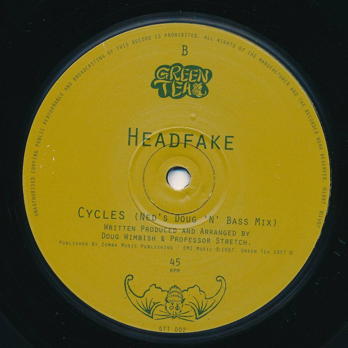 HEADFAKE - CYCLES /UK盤/中古12インチ!!2640_画像4