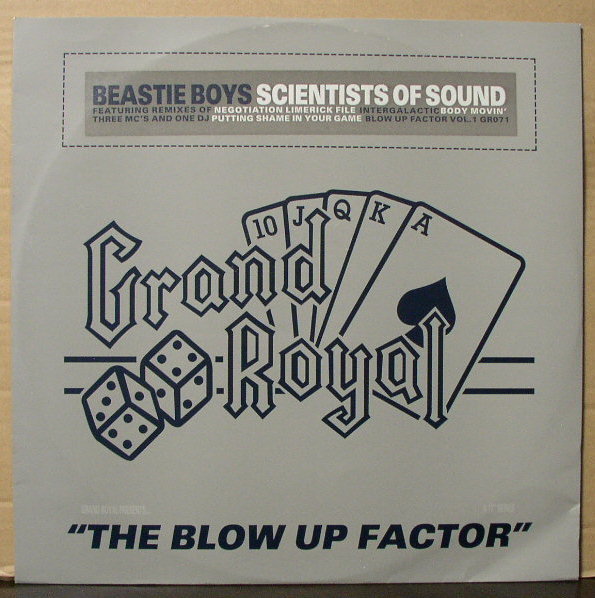 国内外の人気が集結 THE - SOUND OF SCIENTISTS - BOYS BEASTIE ビースティ・ボーイズ BLOW /輸入盤/中古12インチ!!2631 FACTOR UP Beastie Boys