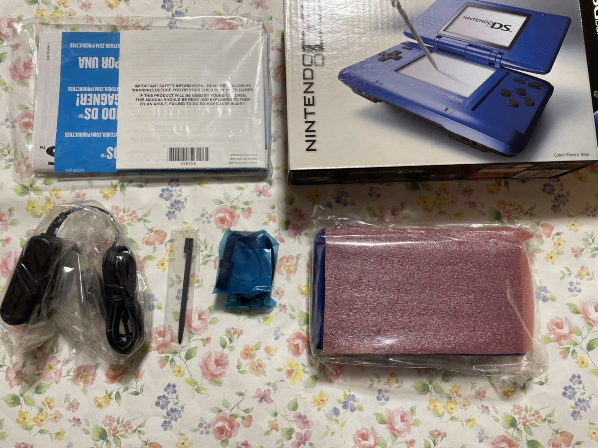 任天堂 Nintendo 初代DS エレクトリックブルー 海外 新品 未使用