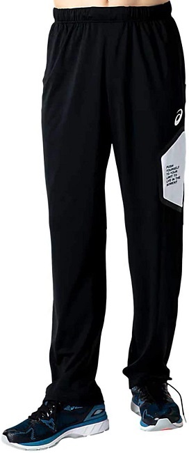アシックス LIMO ストレッチニットジャケット＆パンツ XLサイズ 定価14300円 ブラック 黒 メンズ ジャージ上下セット トレーニングウェア_画像6
