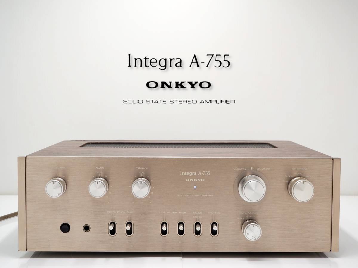 全国桜連合会 SK30 現状渡し オンキョー A-755 プリメインアンプ Yahoo!オークション - ONKYO Integra A-755 プリメインアンプ